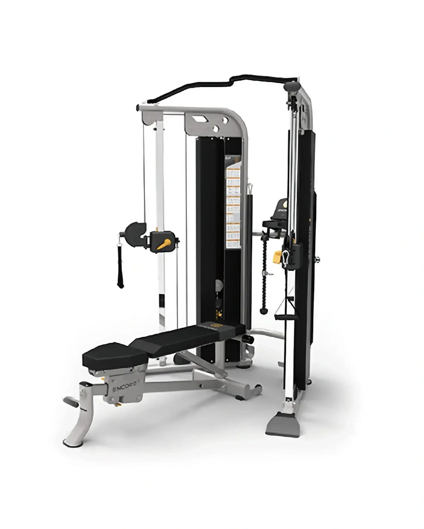 Impulse Health Tech Encore Dual Adjustable Pulley with pin-loaded design for versatile strength training exercises.
