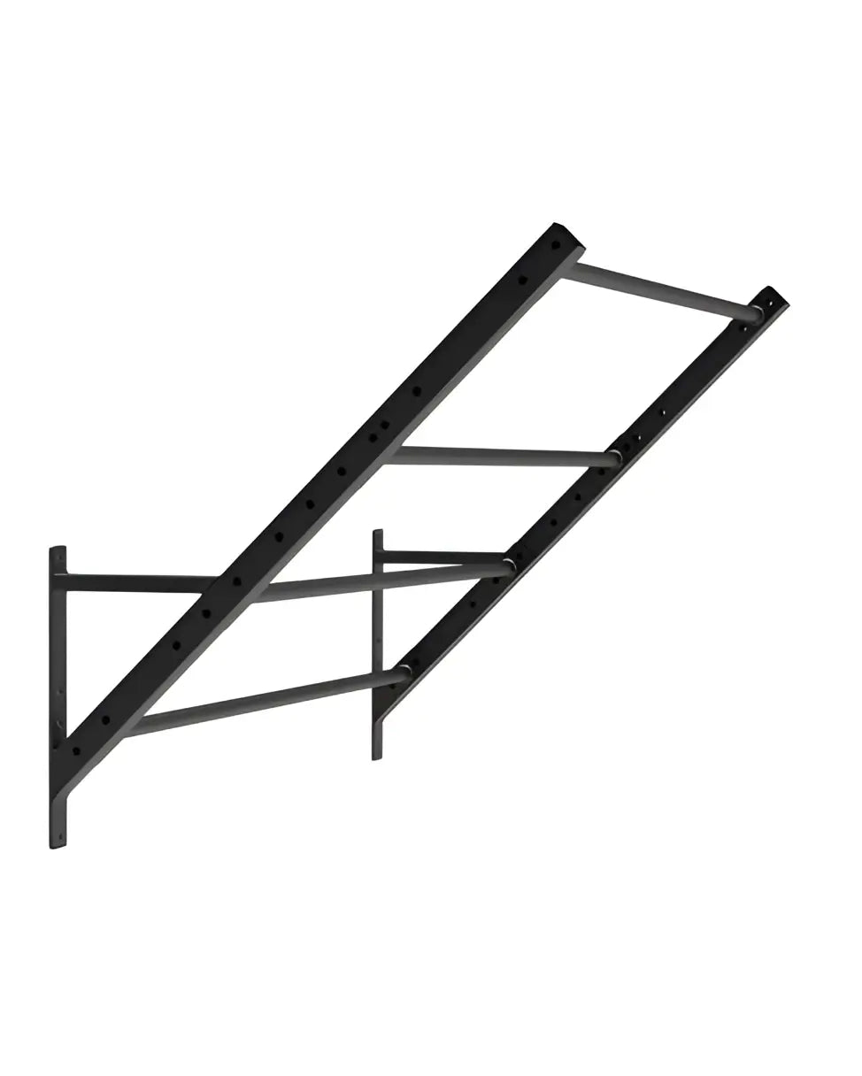 Gym Gear 45 Degree Wing Ladder for multi gym, 108cm, with sturdy metal rungs and angled design for versatile workout exercises.