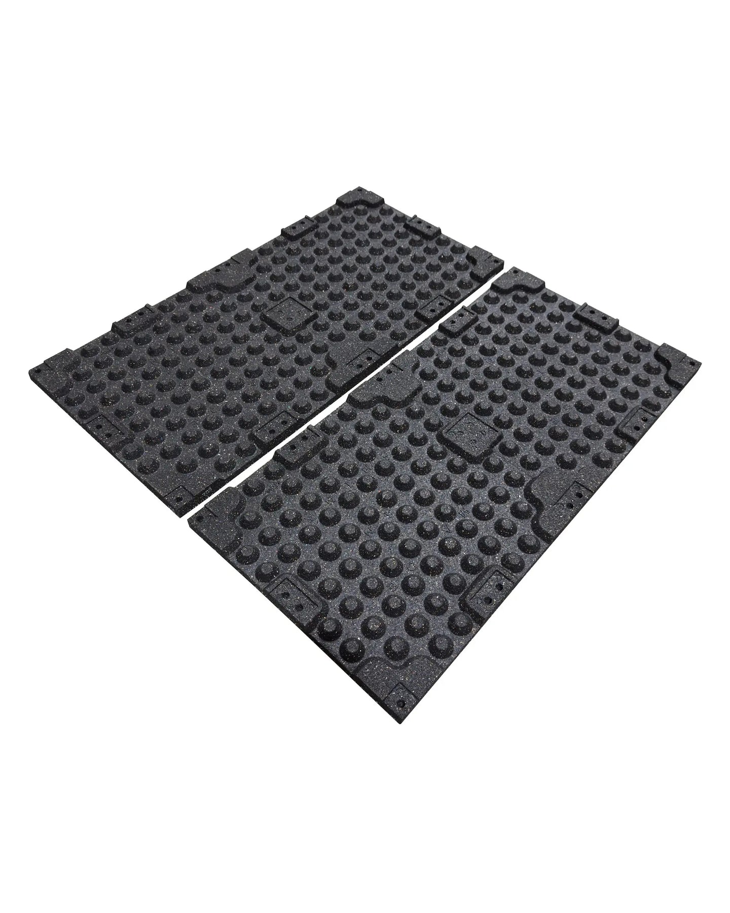 Gym Gear Black Rubber Tiles - QVEC