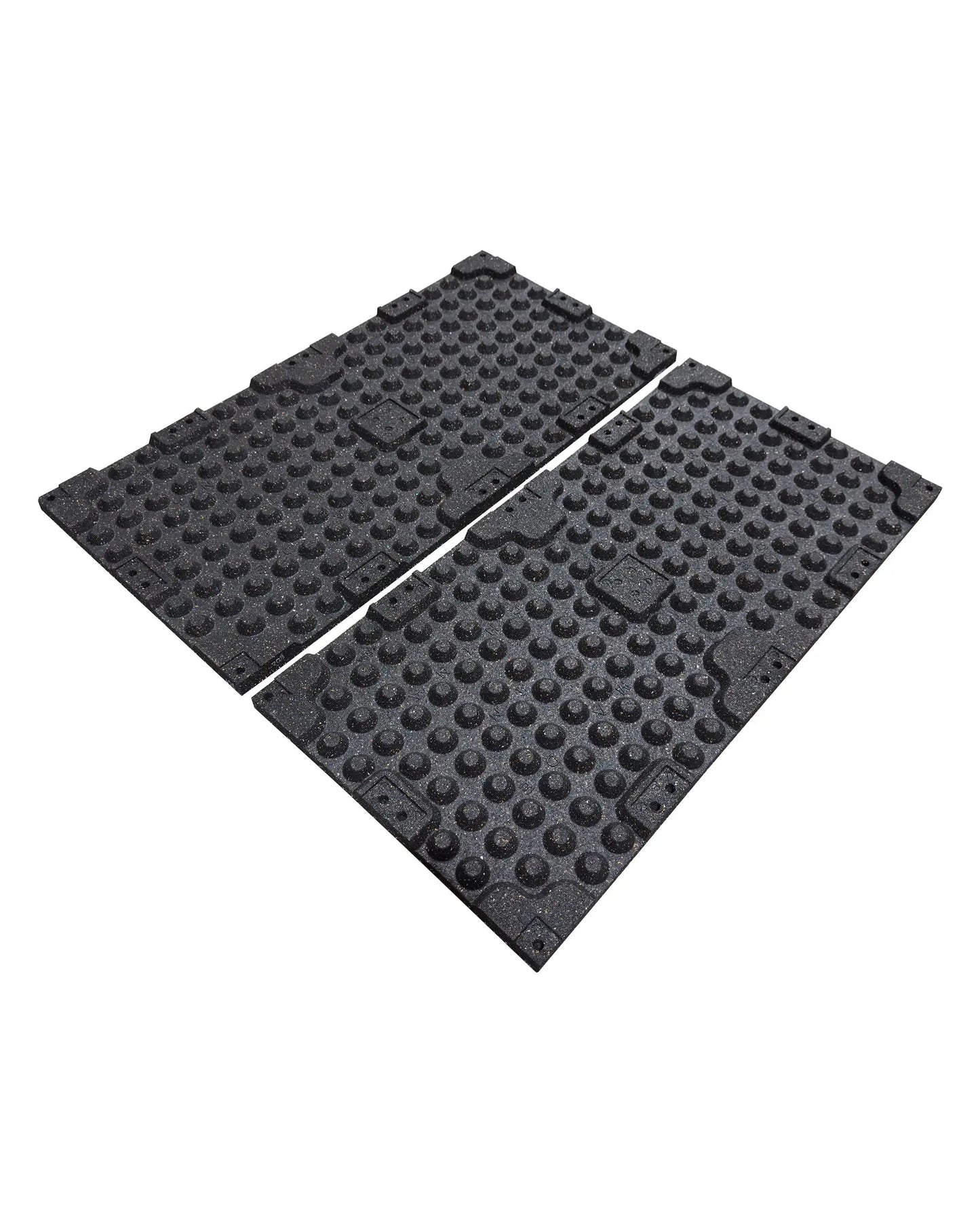Gym Gear Black Rubber Tiles - QVEC