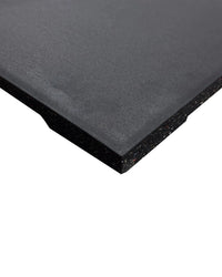 Gym Gear Black Rubber Tiles - QVEC