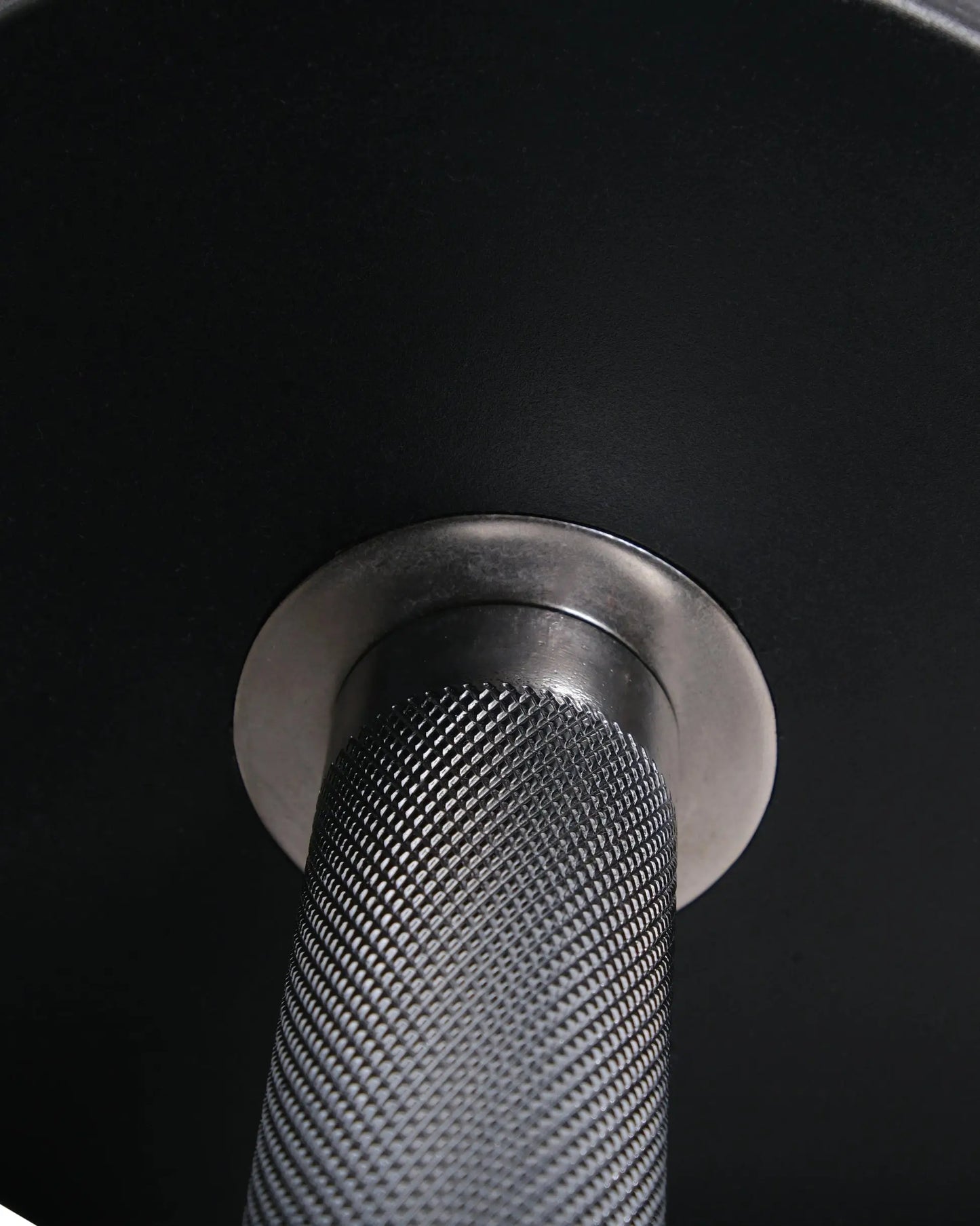 Gym Gear Pro Rubber Dumbbell with textured grip and weight markings, designed for strength training and fitness workouts.