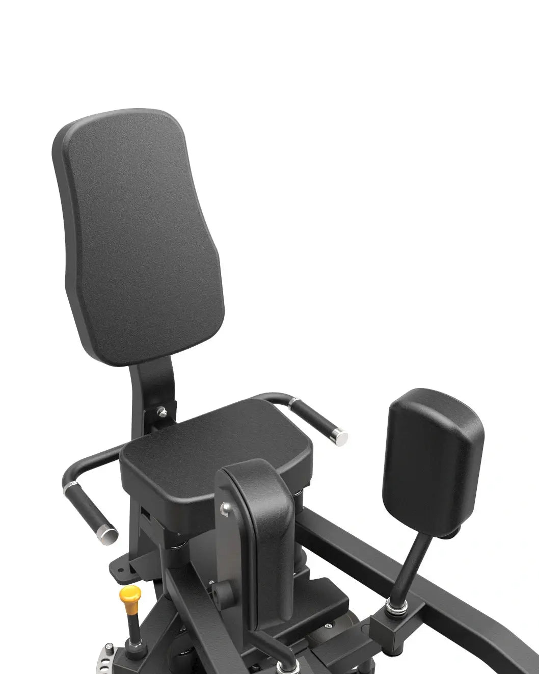 Gym Gear Pro Series Inner Thigh pin-loaded gym equipment for inner thigh muscle exercises, with adjustable weight plates.
