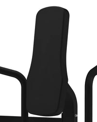 Gym Gear Pro Series Pin Loaded Pec Deck machine with padded seats and adjustable arms for chest and shoulder workout.