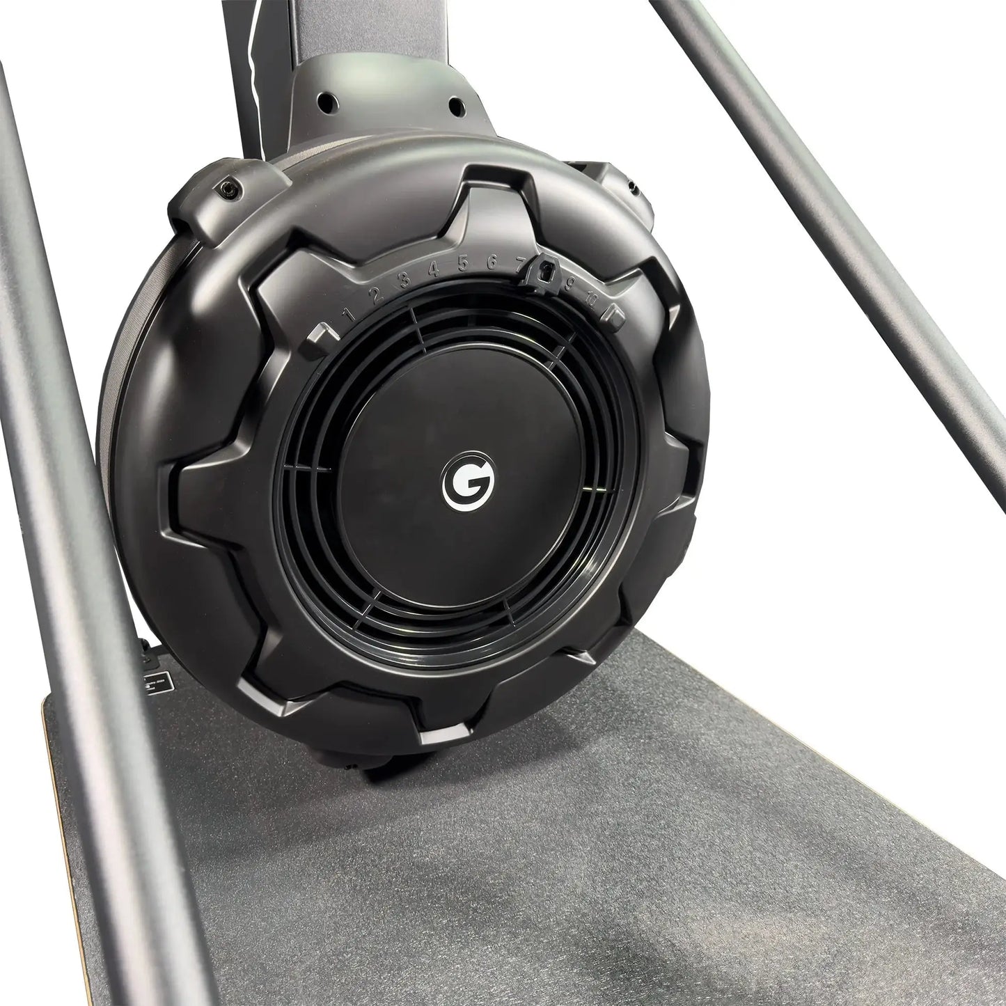 Gym Gear Ski Max 2.0 cardio machine designed for indoor skiing workouts with a sleek, compact build.