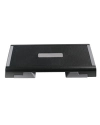 Gym Gear Studio Aerobic Step for aerobic exercises and fitness routines, shown in a clean, sturdy design with adjustable height settings.