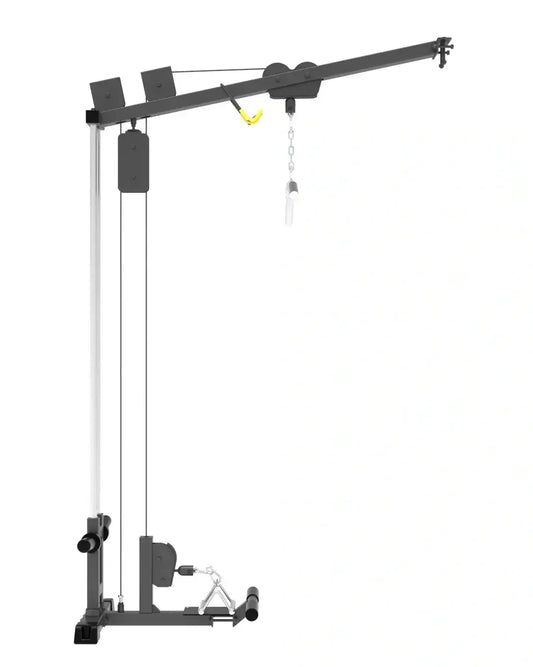 Pro Series Plate Loaded, Lat Pulldown/Seated Row Attachment | Compact Design