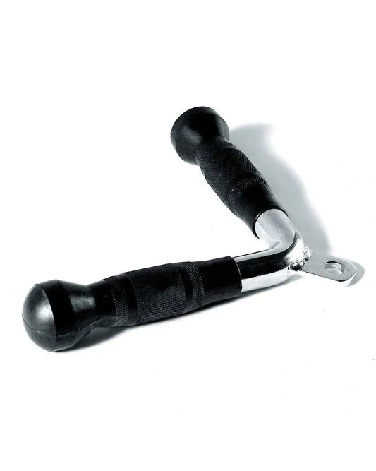 Qvec Uk Ltd Tricep Pressdown Bar, functional workout equipment with a sturdy metal design for arm exercises.