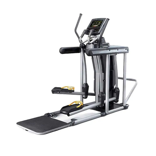 Gym Gear Vari Stride cardio machine with adjustable stride length and digital display for effective home workouts.