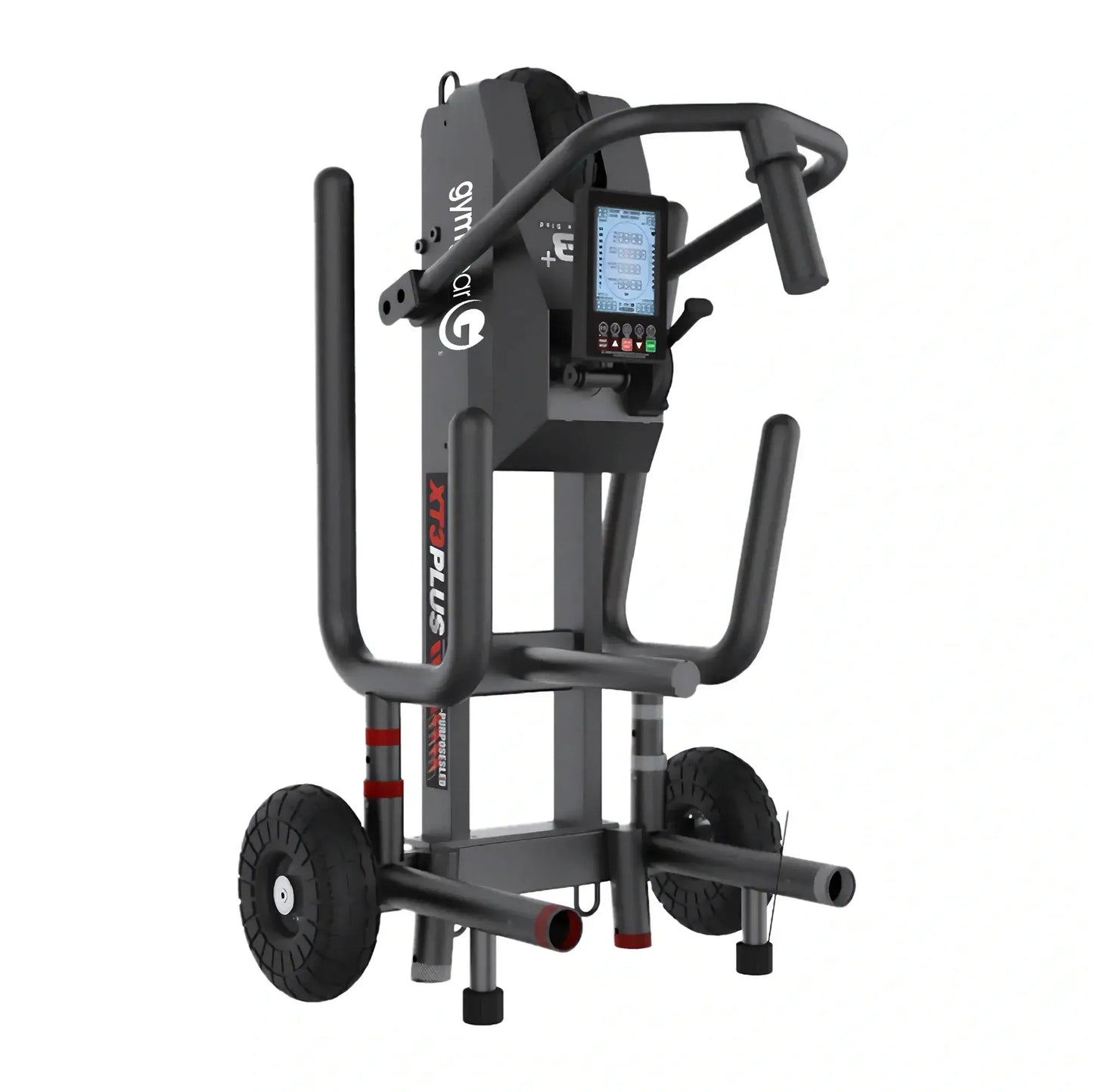 XT3 Plus Sled V2 from Gym Gear, showcasing the sturdy metal frame and adjustable handles for strength training and sled workouts.